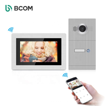 Bcom villa immeuble poe ip interphone immeuble collectif vidéo sonnette interphone